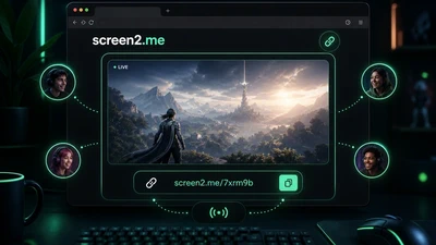 I Built screen2.me Because I Needed Fast Screen Sharing Again featured image